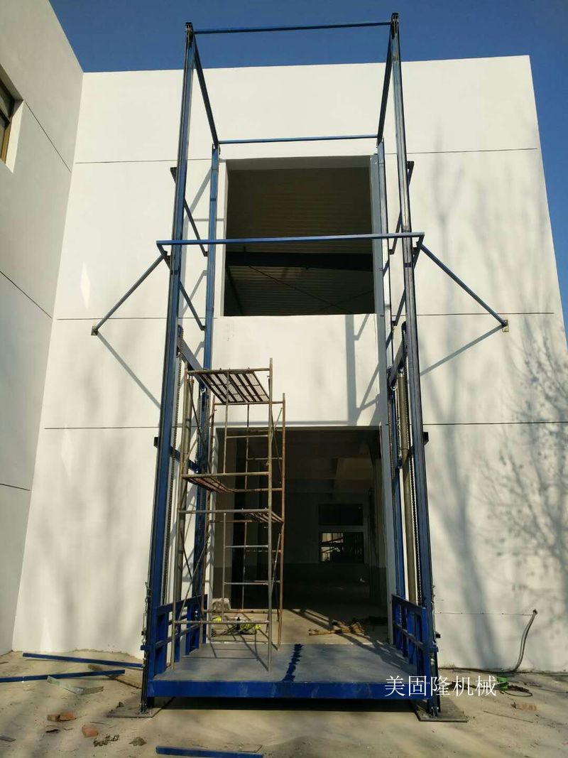 马鞍山仓库专用导轨式升降货梯价格